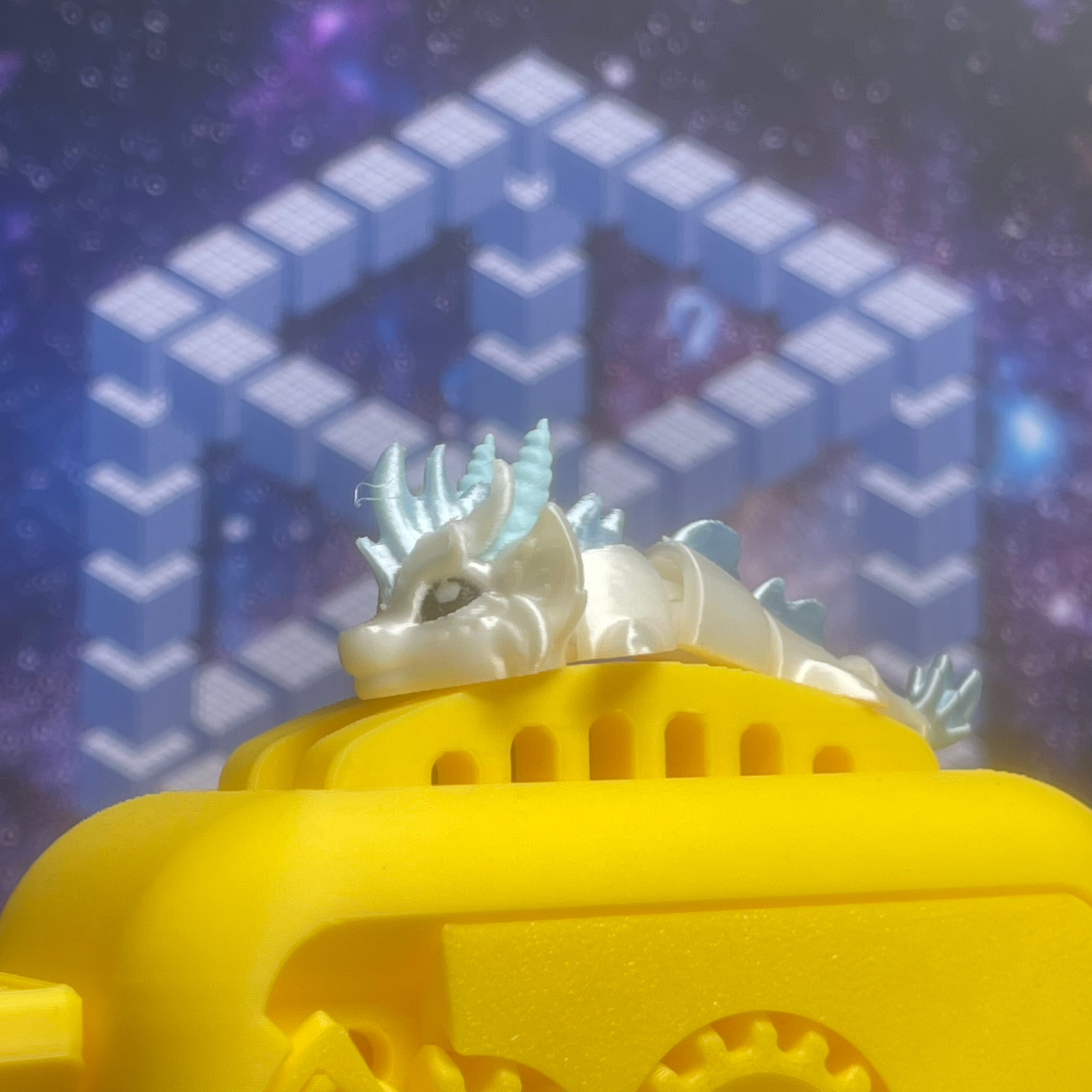 Mini dragon en porte clé